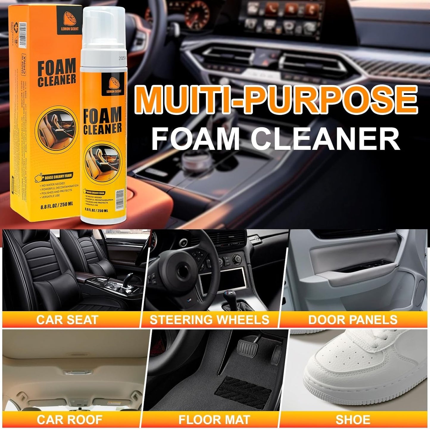 Pro foam cleaner